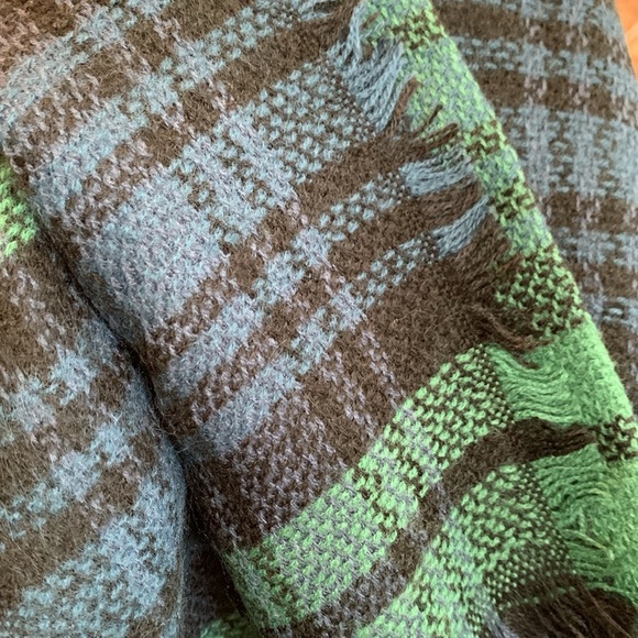 ModCloth’s Loch and Key Scarf in Green and Blue Plaid Super Soft & Cozy - Picture 4 of 10